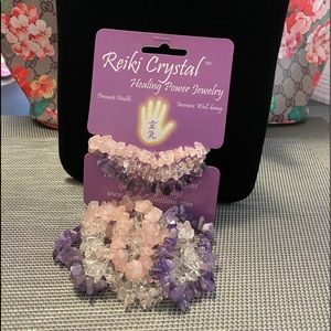 Reiki Crystal stretch bracelets - 3
